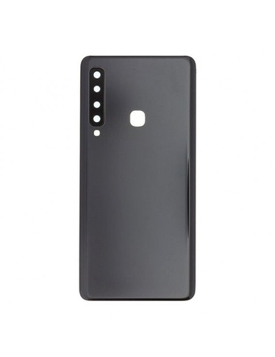 [4270.3604] Vitre arrière (avec vitre caméra) pour SAMSUNG A9 2018 - A920F - Noir (sans logo)