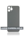 Vitre arrière Pour iPhone 11 Pro (No Logo / Large Camera Hole) - Vert
