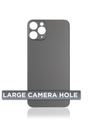 Vitre arrière Pour iPhone 11 Pro Max (No Logo / Large Camera Hole) - Gris sidéral
