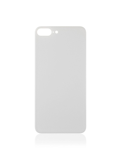 [107082069615] Vitre arrière Pour iPhone 8 Plus (No Logo / Large Camera Hole) - Argent