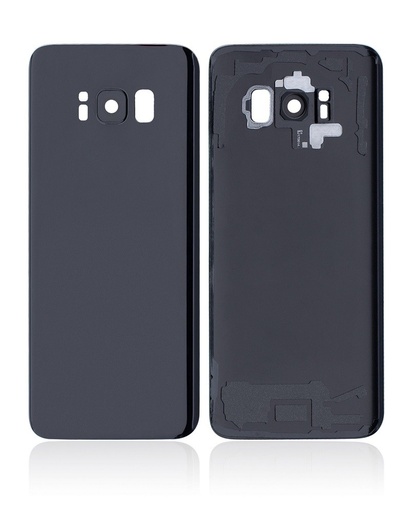 [4270.2501] Vitre arrière pour SAMSUNG Galaxy S8 Plus- Noir - Sans Logo
