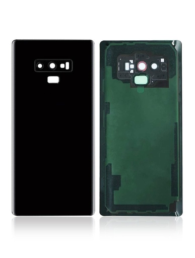 [107082012287] Vitre arrière pour SAMSUNG Note 9 - N960F - Noir (sans logo)