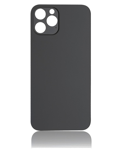 [107082082785] Vitre arrière pour iPhone 12 Pro (No Logo / Large Camera Hole) - Graphite