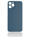 Vitre arrière pour iPhone 12 Pro Max (No Logo / Large Camera Hole) - Bleu Pacifique