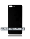 Vitre arrière pour iPhone 8 Plus (No Logo / Large Camera Hole) - Gris sidéral