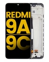 Bloc écran LCD compatible pour XIAOMI Redmi 9A / 9C (avec châssis) - Reconditionné