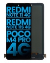 Bloc écran LCD compatible pour XIAOMI Redmi Note 11 / 11S / Poco M4 Pro (sans châssis) - AM
