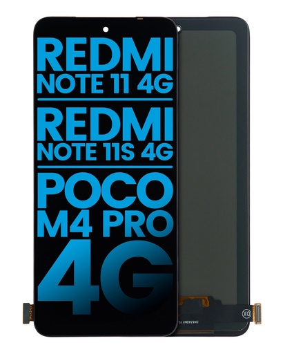 [107082125401] Bloc écran LCD compatible sans châssis pour XIAOMI Redmi Note 11 - 11S - Poco M4 Pro  - AM