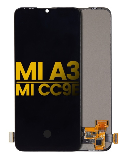[107082076705] Bloc écran OLED sans châssis compatible Xiaomi Mi A3 - Mi CC9E - Reconditionné - Toutes couleurs