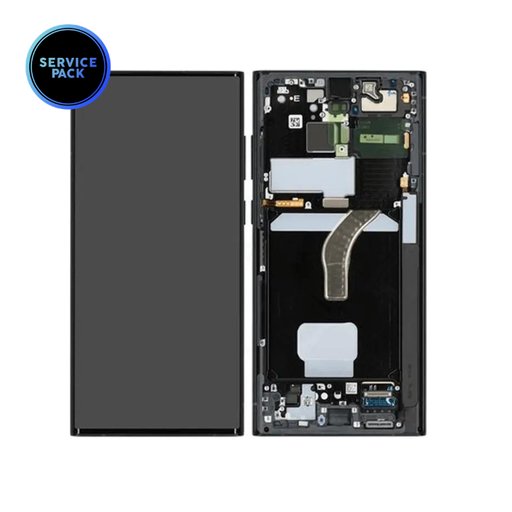 [GH82-27488E] Bloc écran pour SAMSUNG S22 Ultra S908 - SERVICE PACK - Exclusif