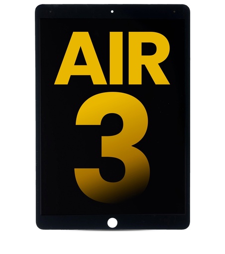 [107082007601] Bloc écran pour iPad Air 3 - Noir - Reconditionné PREMIUM