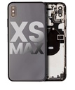 Châssis avec vitre arrière pour iPhone XS MAX Grade A (Avec logo) - Gris Sidéral