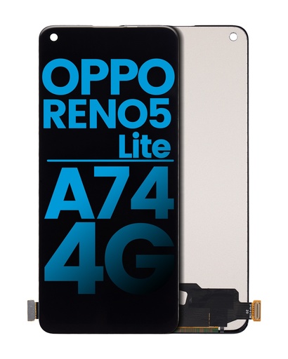 [107082119701] Bloc écran LCD compatible pour Oppo Reno 4SE/5 Lite/5 Z/6 Lite/6 Z/A74 4G/A94 4G/F19/F19 Pro/F19S/Realme X7/8 et 8Pro - Sans châssis - Aftermarket Incell