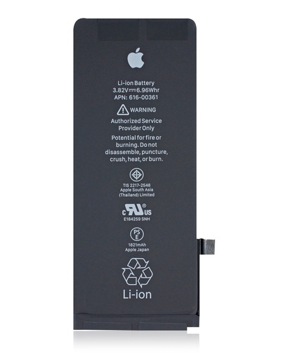 [107082200855] Batterie d'origine avec adhésif préinstallé pour iPhone 8 - SERVICE PACK
