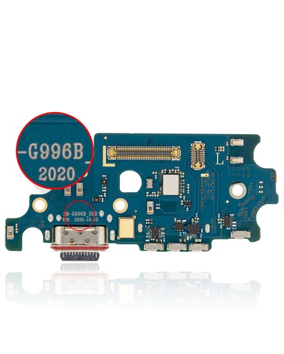 [107082086621] Connecteur de charge avec lecteur SIM compatible pour SAMSUNG S21 Plus (G996B)