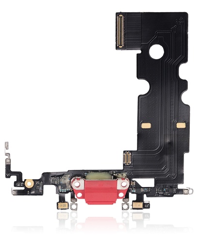 [107082089844] Connecteur de charge compatible pour iPhone 8 - Premium - Rouge