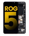 Bloc écran OLED avec châssis pour ASUS ROG Phone 5 - ZS673KS - Noir - Reconditionné