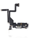 Connecteur de charge compatible pour iPhone 14 Pro - Premium - Argent