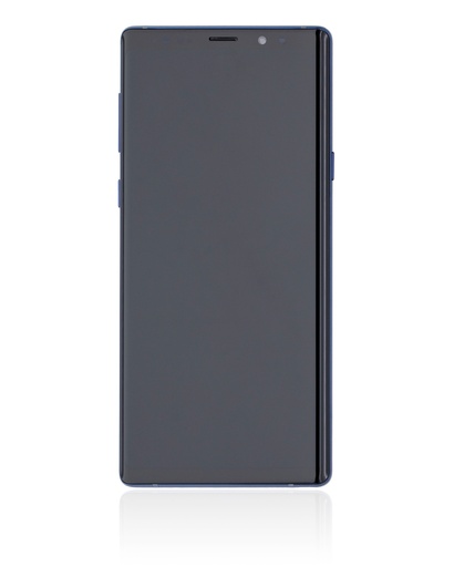 [4270.3953] Bloc écran OLED avec châssis compatible SAMSUNG Note 9 - Reconditionné - Bleu