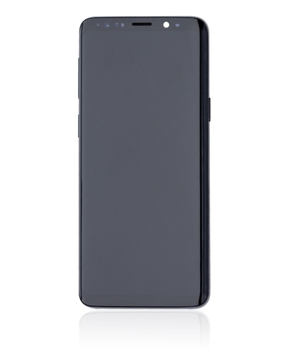 [4270.3957] Bloc écran OLED avec châssis pour SAMSUNG S9 - Reconditionné - Noir
