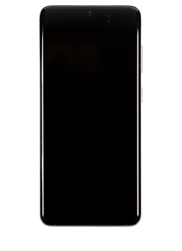 [4270.3976] Bloc écran OLED avec châssis pour SAMSUNG S20 - Reconditionné - Noir