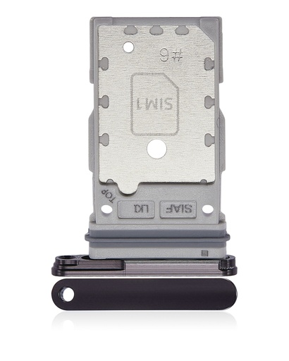 [107082136734] Tiroir dual SIM compatible pour SAMSUNG S23 et S23 Plus - Noir