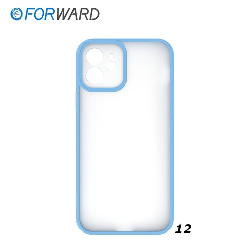 [FW-KZ7-2] Coque de protection personnalisable pour iPhone 12 - FORWARD - Bleu