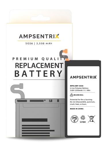[107082010442] Batterie compatible pour SAMSUNG S6 - G920