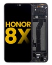 Bloc écran LCD avec châssis compatible Honor 8X - Reconditionné - Noir