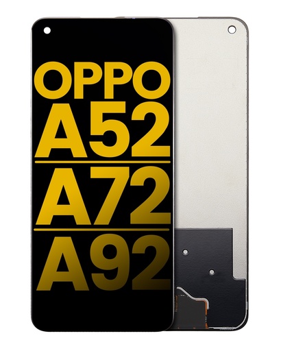 [107082117301] Bloc écran LCD sans châssis compatible Oppo A52 - A72 - A92 - Reconditionné - Toutes couleurs