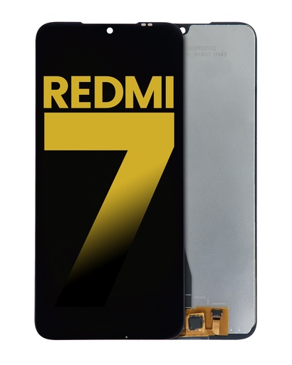 [107082113802] Bloc écran LCD sans châssis compatible Xiaomi Redmi 7 - Reconditionné - Toutes couleurs