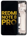 Bloc écran LCD avec châssis compatible Xiaomi Redmi Note 8 Pro - Reconditionné - Noir