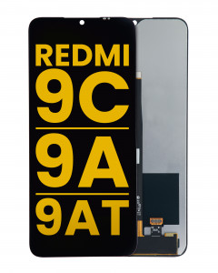 [107082114102] Bloc écran LCD sans châssis compatible Xiaomi Redmi 9C - 9A - 9AT - Poco C31 - 10A - Reconditionné - Toutes couleurs