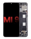 Bloc écran OLED avec châssis compatible pour Xiaomi Mi 9 - Aftermarket - Noir