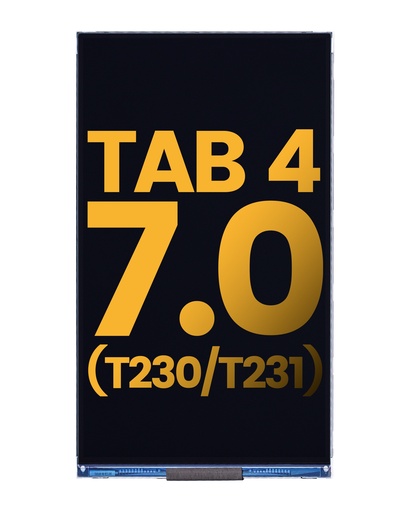 [107082013329] LCD compatible pour SAMSUNG Tab 4 7" - T230 - Reconditionné
