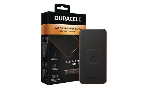 [DRPB3040A] PowerBank Wireless - Duracell Core10 - Noir et Or