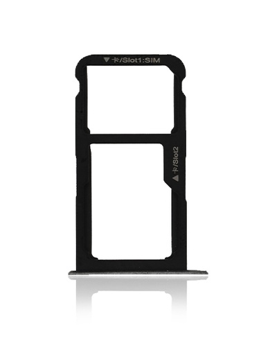 [107082021029] Tiroir SIM compatible Huawei P9 Lite - Blanc