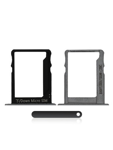 [107082021321] Tiroir SIM et carte SD compatible Huawei P8 Lite - Noir