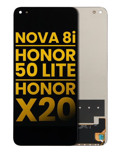 [107082133801] Bloc écran LCD sans châssis compatible pour Huawei Nova 8i / Honor 50 Lite / Honor X20 - Reconditionné - Toutes couleurs