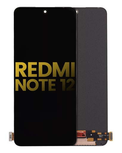 [107082139301] Bloc écran OLED sans châssis compatible Xiaomi Redmi Note 12 - Poco X5 - Reconditionné - Toutes couleurs