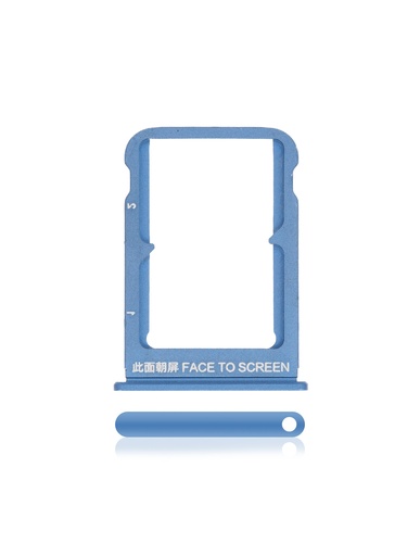 [107082070226] Tiroir SIM compatible Xiaomi Mi 9 - Bleu Océan