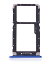 Tiroir SIM double compatible Xiaomi Mi 8 Lite - Bleu Aurora