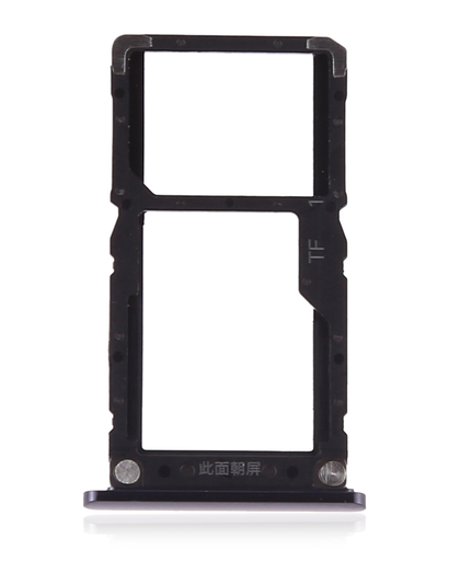 [107082121122] Tiroir SIM double compatible Xiaomi Mi 8 Lite - Midnight Black