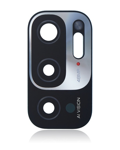[109082006399] Lentille caméra arrière - verre seul avec adhésif compatible Xiaomi Redmi Note 10 5G - Toutes couleurs