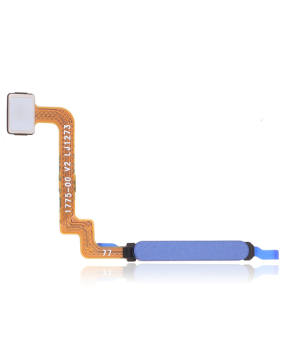 [107082120846] Lecteur d'Empreintes Digitales avec nappe compatible Xiaomi Redmi Note 10 - Bleu profond