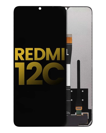 [107082139201] Bloc écran LCD sans châssis compatible Xiaomi Redmi 12C - Redmi 11A - Poco C55 - Reconditionné - Toutes couleurs