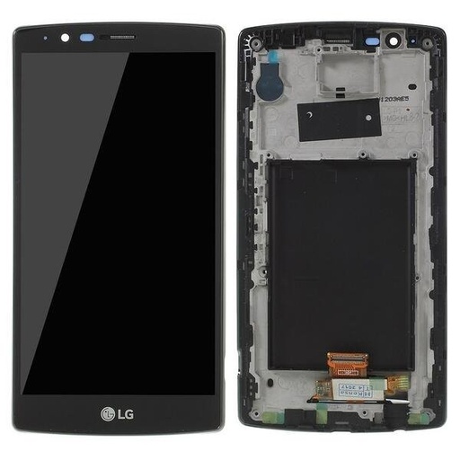 [4210.4193] Bloc écran LCD Original avec châssis pour LG G4 Noir