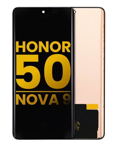 [107082137401] Bloc écran OLED sans châssis compatible Honor 50 - Huawei Nova 9 - Reconditionné - Toutes couleurs