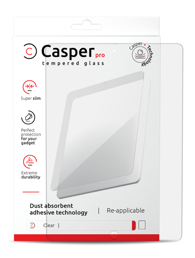 [107082053185] Verre trempé Clair compatible iPad Pro 10.5 - Air 3 Apple - Casper Pro