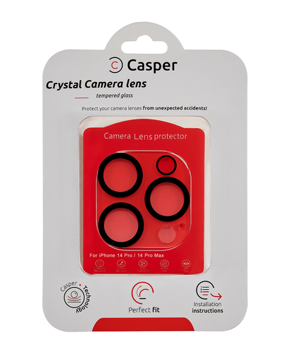 [107085002176] Verre full cover camera pour iPhone 14 Pro - 14 Pro Max - Apple - Casper